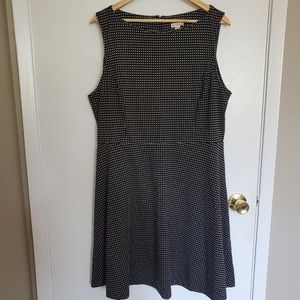 Merona | Black Polka Dot Dress